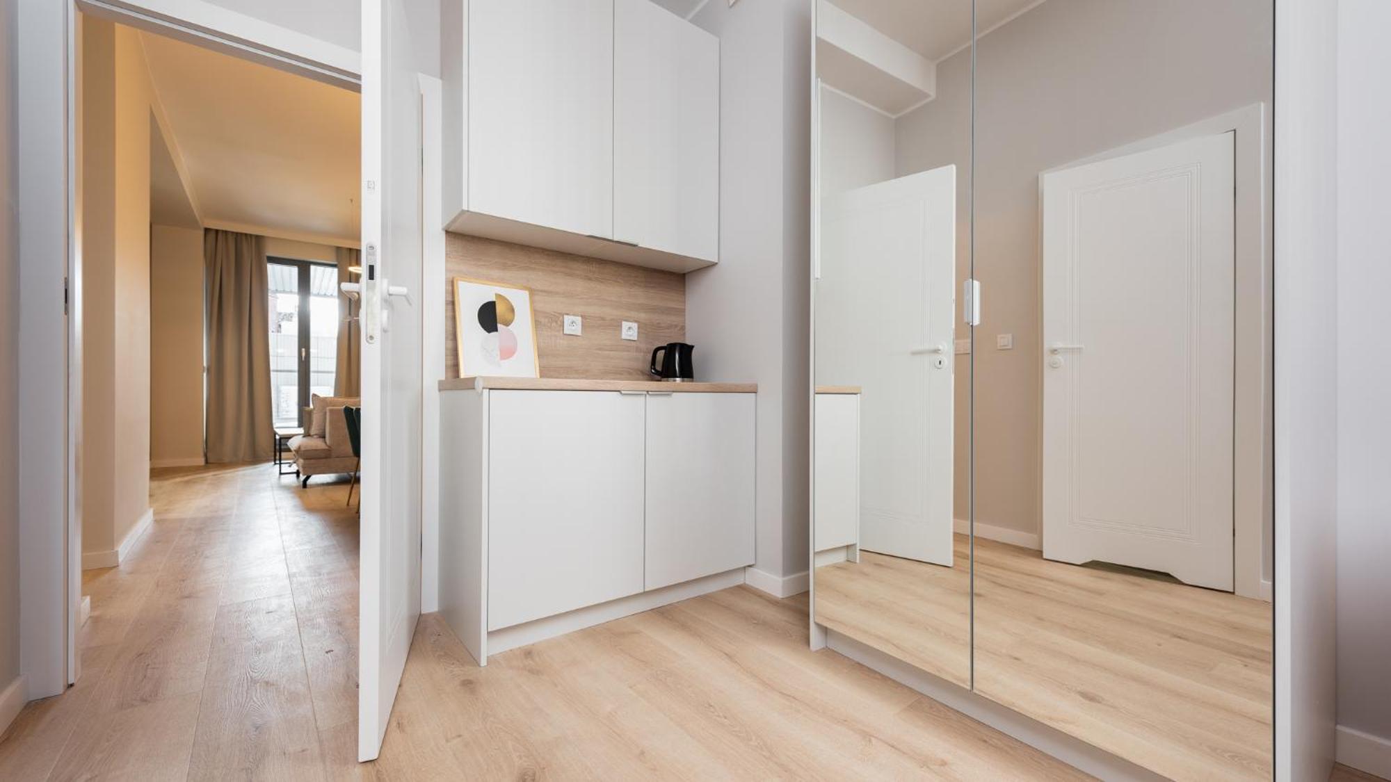 Flatbook - City Center Apartments Granaria 格但斯克 客房 照片